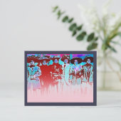 Werksfrauenstreik 1909 postkarte (Stehend Vorderseite)