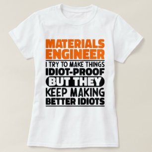 Werksingenieur, den ich versuche, die Dinge zu ers T-Shirt