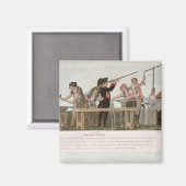 Werkstatt der Rifle Makers, 1793 Magnet (Vorderseite/Rückseite)