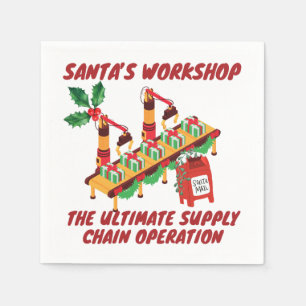 Werkstatt des Weihnachtsmanns, ultimative Funktion Serviette
