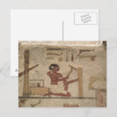 Werkstatt des Zimmermanns Postkarte (Vorne/Hinten)