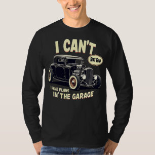 Werkstatt für Autoliebhaber Garage Automechaniker T-Shirt