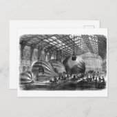 Werkstatt für die Herstellung von Briefballons Postkarte (Vorne/Hinten)