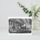 Werkstatt für die Herstellung von Briefballons Postkarte (Stehend Vorderseite)