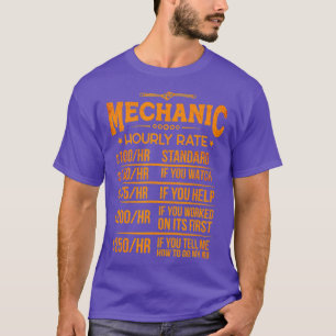 Werkstatt für die Reparatur von Funny Mechanic T-Shirt