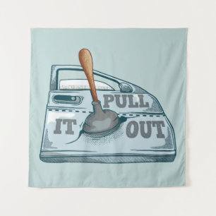 Werkstatt für Paneelbesichtigungen Wandteppich