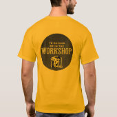 Werkstatt-Mann T-Shirt (Rückseite)