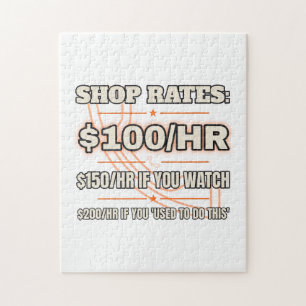 Werkstattkosten 100$/Std. — Puzzle