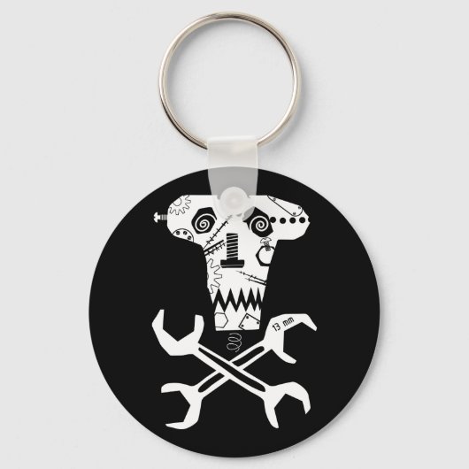 Werkstattlogo Schlüsselanhänger (Vorderseite)