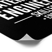 Werkstoffgeschenk Poster (Ecke)