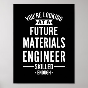 Werkstoffgeschenk Poster