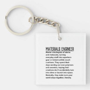 Werkstoffingenieur Schlüsselanhänger