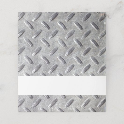 Werkstoffmuster Bar Mitzvah Platzkarte (Außenseite Aufgefaltet)