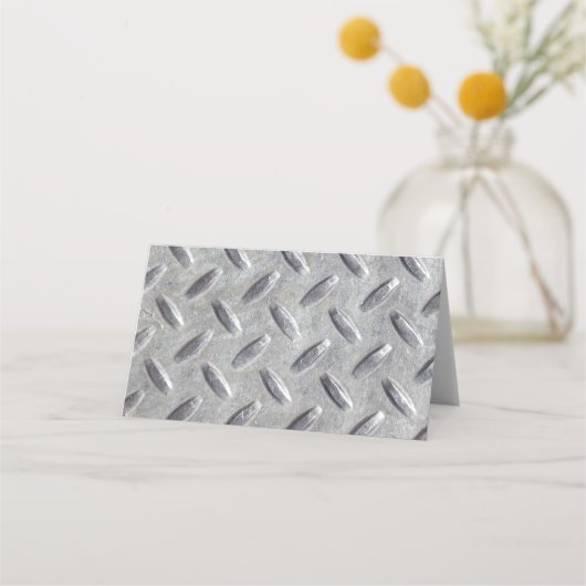 Werkstoffmuster Bar Mitzvah Platzkarte (Rückseite)