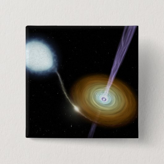 Werkstoffstrahlen Button (Vorderseite)