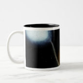 Werkstoffstrahlen Zweifarbige Tasse (Links)