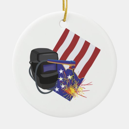 Werktag Keramikornament (Vorne)