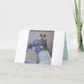 Werktag - NICHT fischend! Karte (Rückseite)