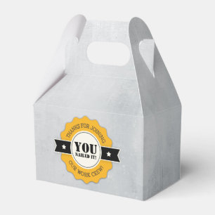 Werkzeug-u. Bau-Themed Gastgeschenk-Kästen Geschenkschachtel