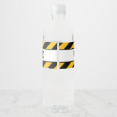Werkzeug- und Baustellenbereich Wasserflaschen Eti Wasserflaschenetikett (Rückseite)