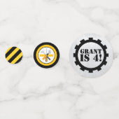 Werkzeug und Bauthemenbau Party Confetti Konfetti (Vorderseiten)