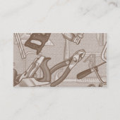 Werkzeug-Visitenkarte Visitenkarte (Rückseite)