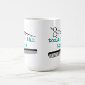 Werkzeuge der Geschäftshaar-Stylist-oder Kaffeetasse (Mittel)