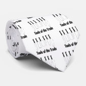 Werkzeuge der Geschäftsmesser Krawatte (Gerollt)