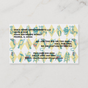 WERKZEUGE DER VISITENKARTE