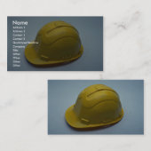 Werkzeuge des GeschäftsSchutzhelms Visitenkarte (Vorne/Hinten)