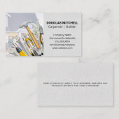 Werkzeuge für Bauarbeiter | Haus Visitenkarte (Vorne/Hinten)