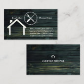 Werkzeuge für beruflich-Builder-Tischlerwerkzeuge Visitenkarte (Vorne/Hinten)