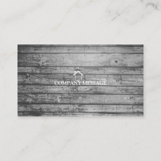 Werkzeuge für beruflich-Builder-Tischlerwerkzeuge Visitenkarte (Rückseite)