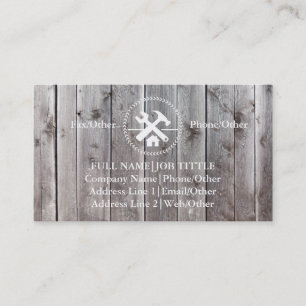 Werkzeuge für beruflich-Builder-Tischlerwerkzeuge Visitenkarte