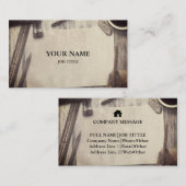 Werkzeuge für beruflich-Builder-Tischlerwerkzeuge Visitenkarte (Vorne/Hinten)