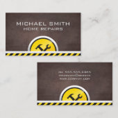 Werkzeuge für die Bauhardware Visitenkarte (Vorne/Hinten)