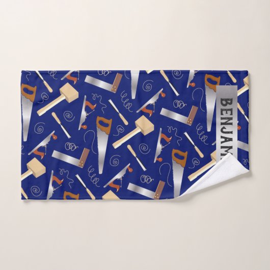 Werkzeuge für die Holzbearbeitung Personalisiert Handtuch (Handtuch)