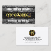 Werkzeuge für die Zwischenschicht Visitenkarte (Vorne/Hinten)