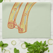 Werkzeuge für Gartenbau Geschirrtuch (Gefaltet)