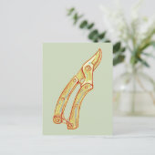 Werkzeuge für Gartenbau Postkarte (Stehend Vorderseite)