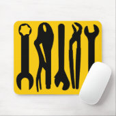 Werkzeuge - gelb mousepad (Mit Mouse)
