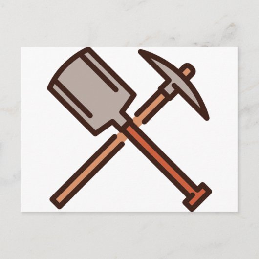 Werkzeuge Postkarte (Vorderseite)