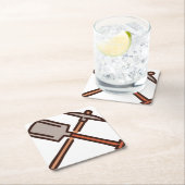 Werkzeuge Rechteckiger Pappuntersetzer (Vor Ort)