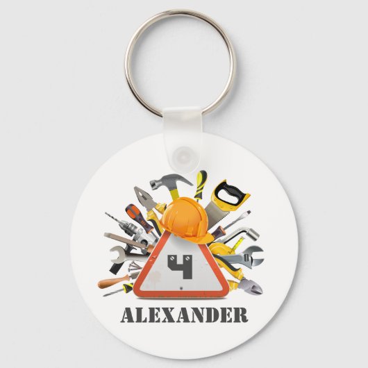 Werkzeuge und Gadgets unter Bauhandyman Schlüsselanhänger (Vorderseite)