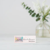 Werkzeuge zur Dekorierung von pastelfarbenem Kuche Mini Visitenkarte (Stehend Vorderseite)