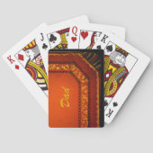 Werkzeuges Leder-Back Spielkarten (Rückseite)