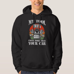 Werkzeugkasten-Boost für Auto-Tuning-T-Shirt echte Hoodie