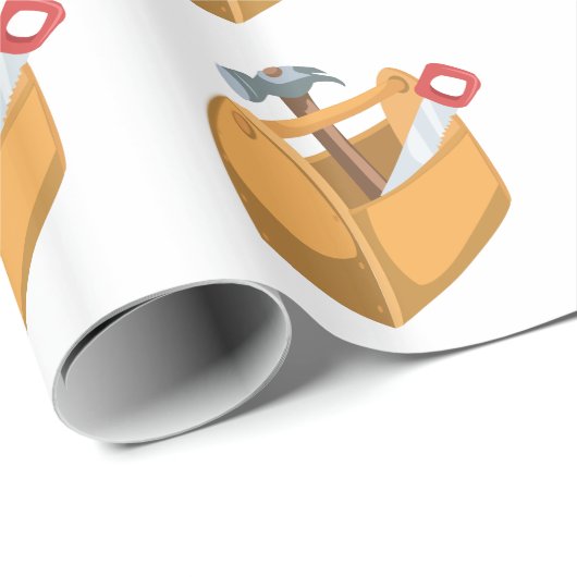 Werkzeugkasten Geschenkpapier (Rolleneckpunkt)
