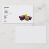 Werkzeugkasten-Werkzeug-Gurt-Schutzhelm Visitenkarte (Vorne/Hinten)