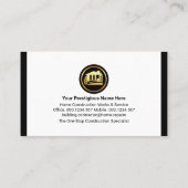 Werkzeugleisten für kreative Arbeit Visitenkarte (Rückseite)